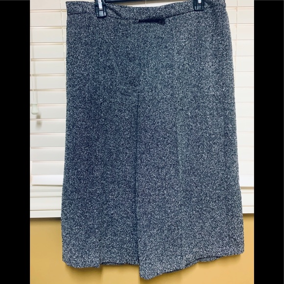 pantacourt black and white women plus size - Picture 3 of 3